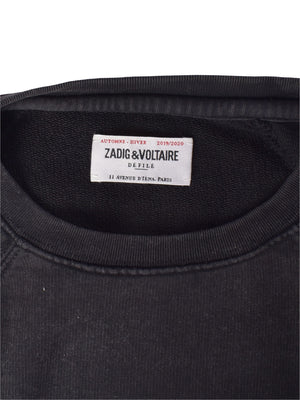 Zadig&Voltaire Sweatshirt - M / Sort / Kvinde - SassyLAB Secondhand