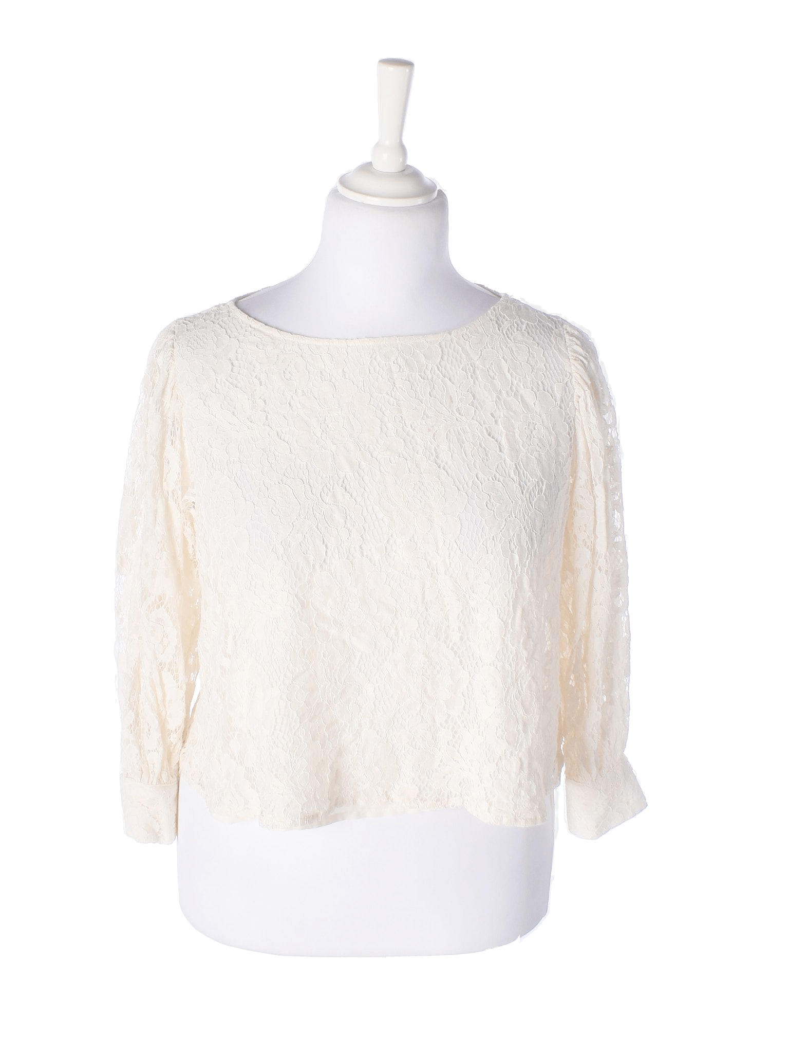 Zara Bluse - L / Beige / Kvinde - SassyLAB Secondhand