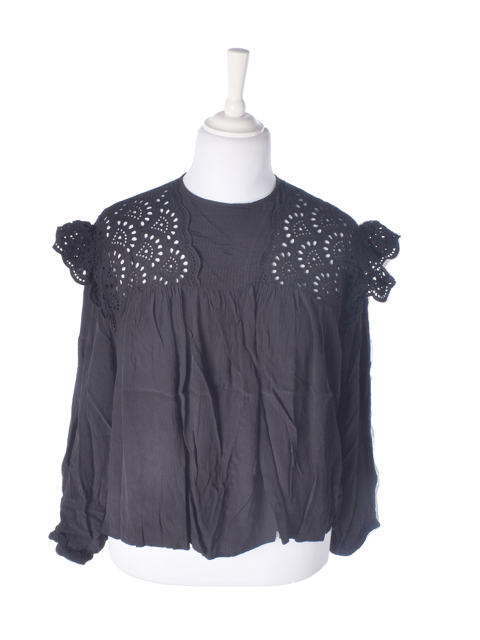 Zara Bluse - L / Sort / Kvinde - SassyLAB Secondhand