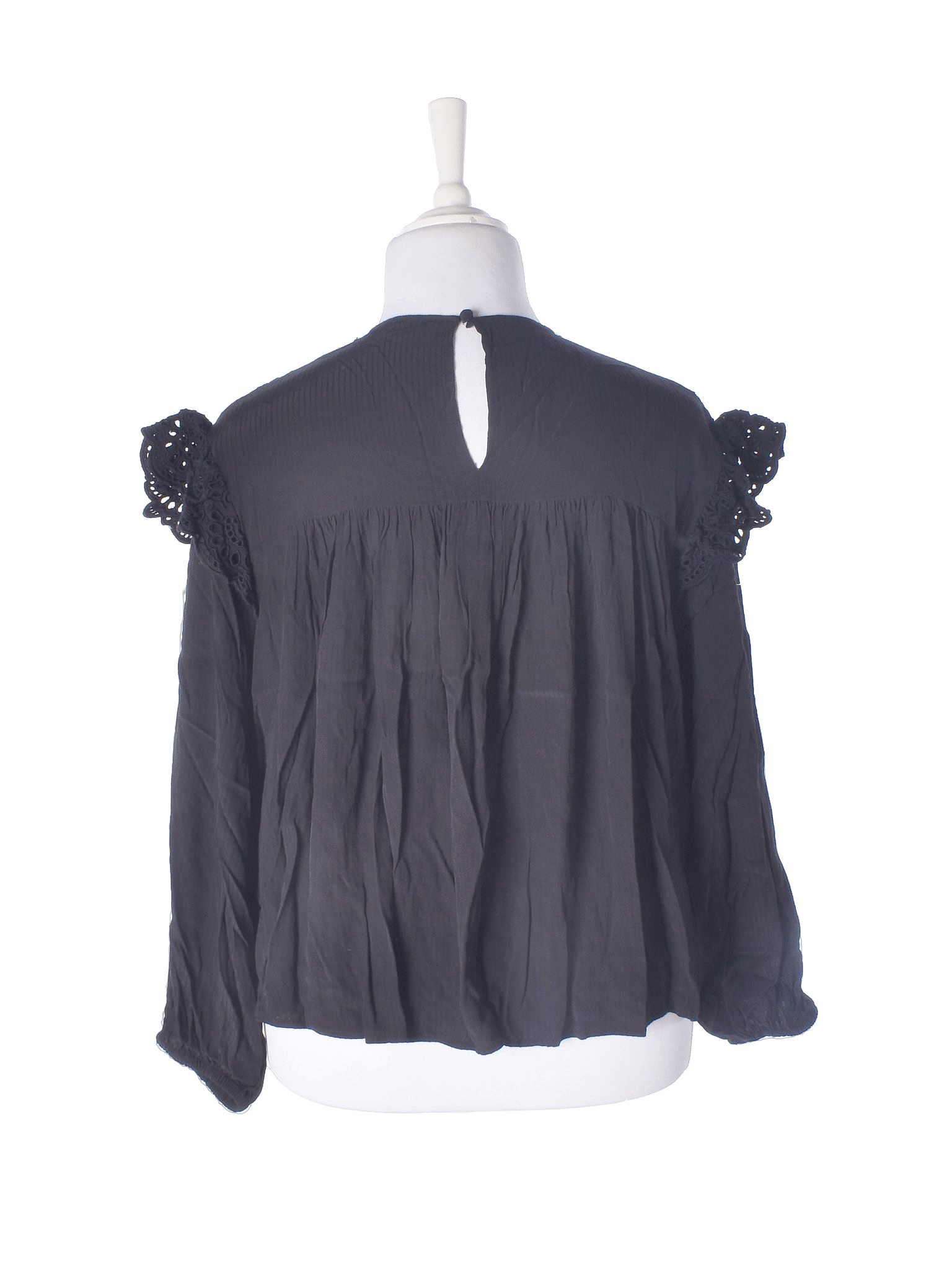 Zara Bluse - L / Sort / Kvinde - SassyLAB Secondhand