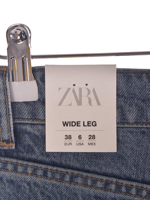 ZARA Jeans - 38 / Blå / Kvinde - SassyLAB Secondhand