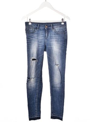 Zara Jeans - S / Blå / Kvinde - SassyLAB Secondhand