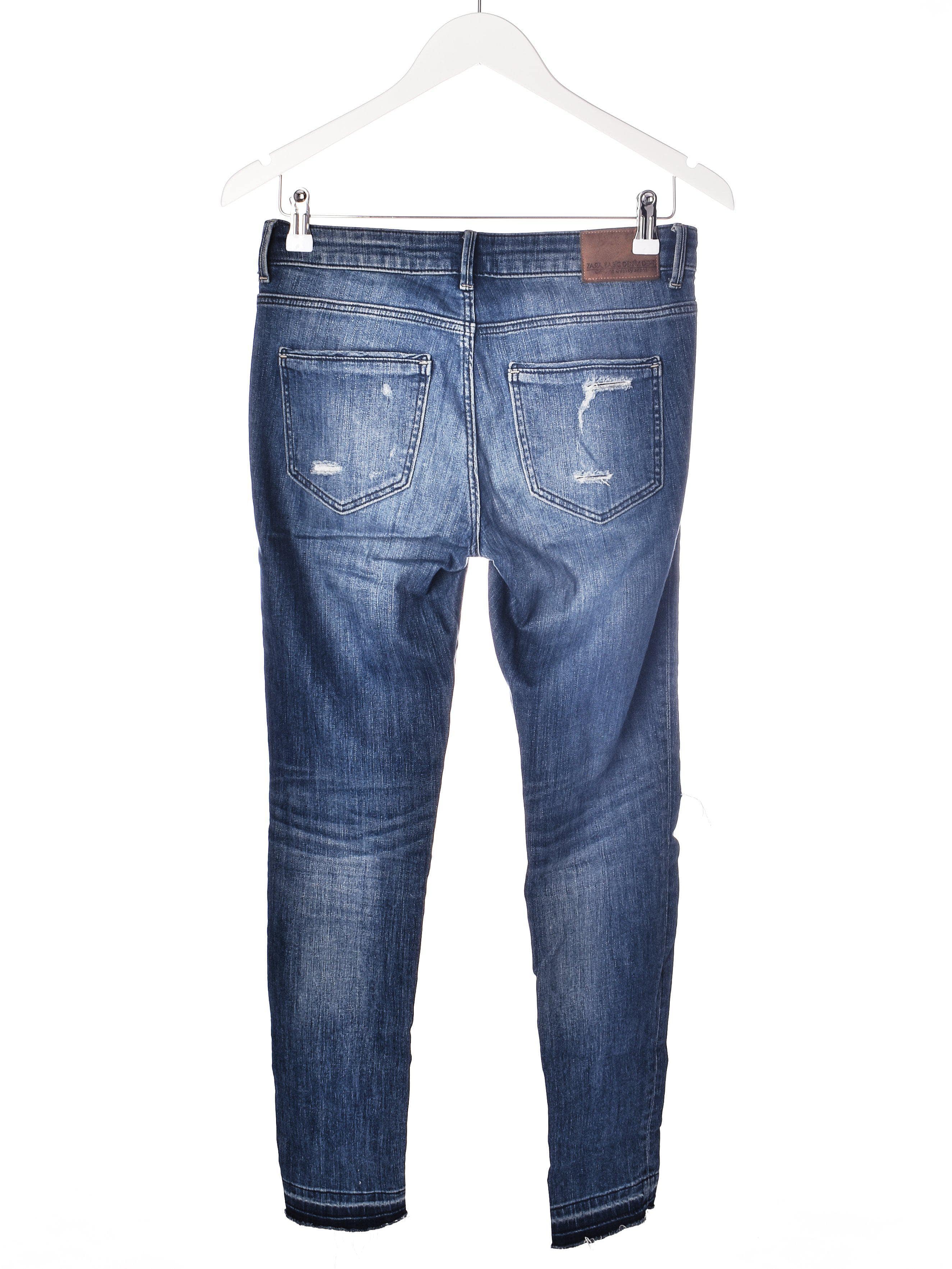 Zara Jeans - S / Blå / Kvinde - SassyLAB Secondhand