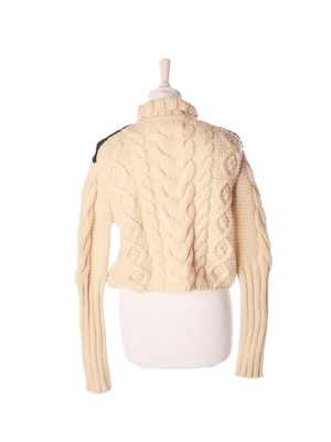 Zara Sweater - S / Hvid / Kvinde - SassyLAB Secondhand
