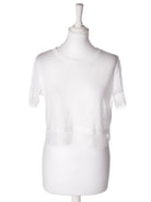 Zara T-Shirt - M / Hvid / Kvinde - SassyLAB Secondhand