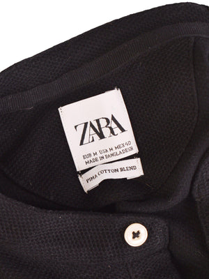 Zara T-Shirt - M / Sort / Mand - SassyLAB Secondhand