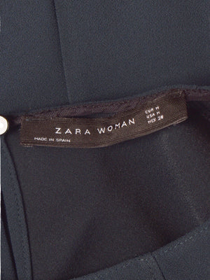 Zara Top - M / Grøn / Kvinde - SassyLAB Secondhand