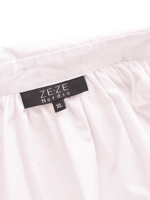 Ze-Ze Skjorte - XL / Hvid / Kvinde - SassyLAB Secondhand