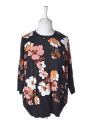 Zhenzi Bluse - 50 / Blomstret / Kvinde - SassyLAB Secondhand