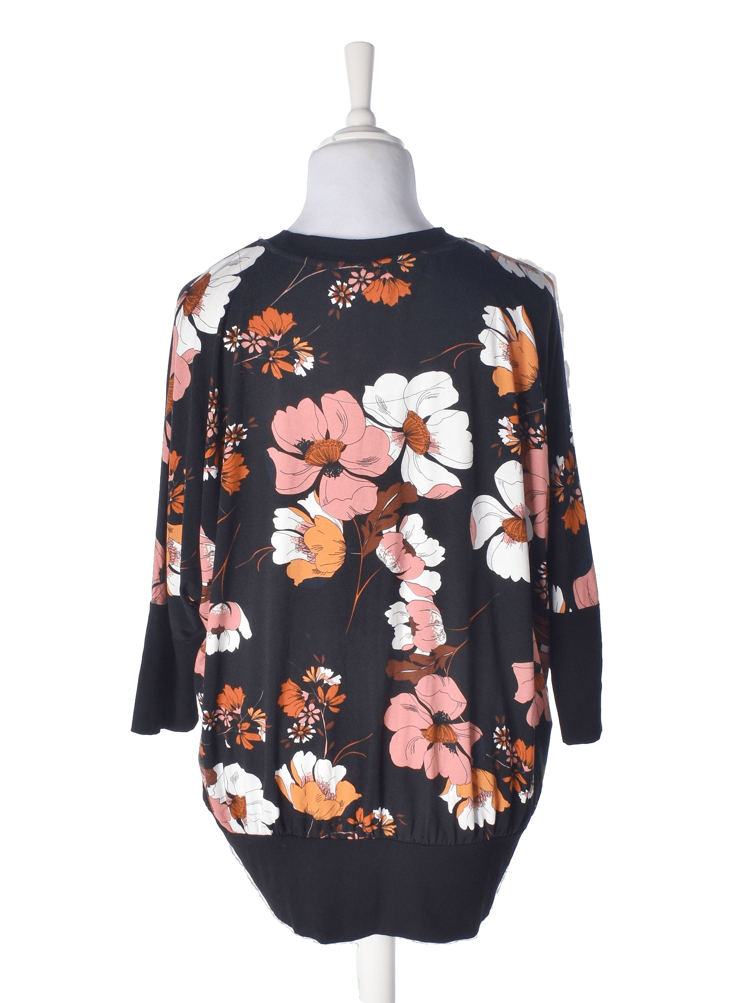 Zhenzi Bluse - 50 / Blomstret / Kvinde - SassyLAB Secondhand