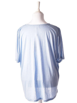 Zhenzi T-Shirt - XL / Blå / Kvinde - SassyLAB Secondhand