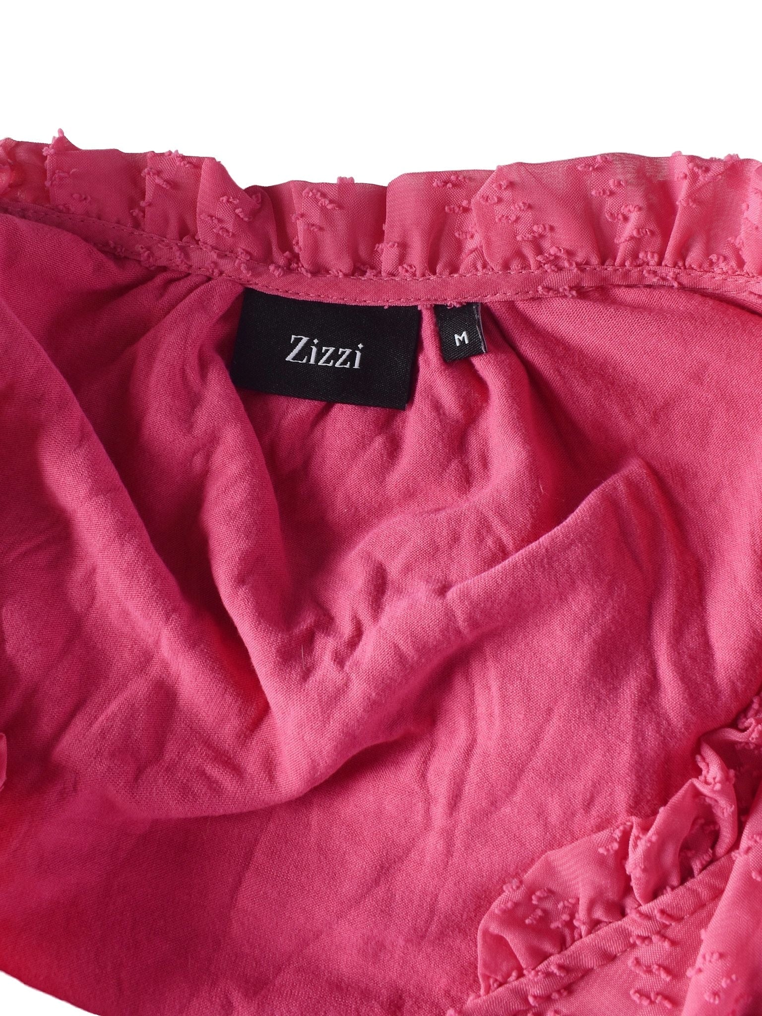 Zizzi Bluse - M / Pink / Kvinde - SassyLAB Secondhand