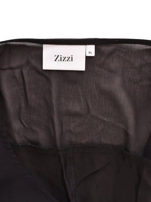 Zizzi Bluse - XL / Sort / Kvinde - SassyLAB Secondhand