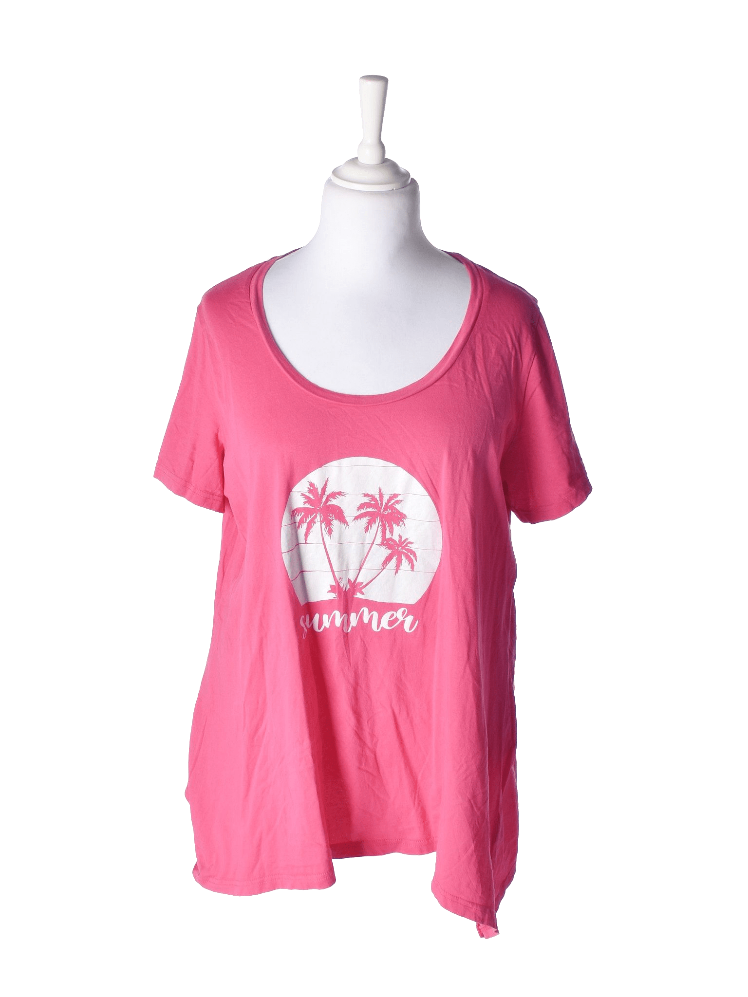 Zizzi T-Shirt - L / Pink / Kvinde - SassyLAB Secondhand