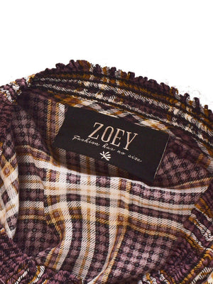 Zoey Skjorte - XL / Lilla / Kvinde - SassyLAB Secondhand